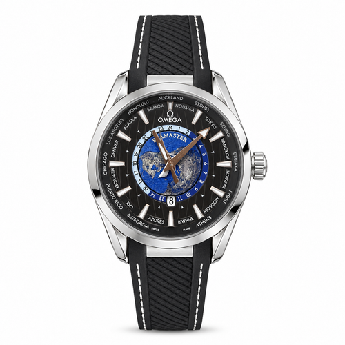 Omega Seamaster Aqua Terra Worldtimer Blue