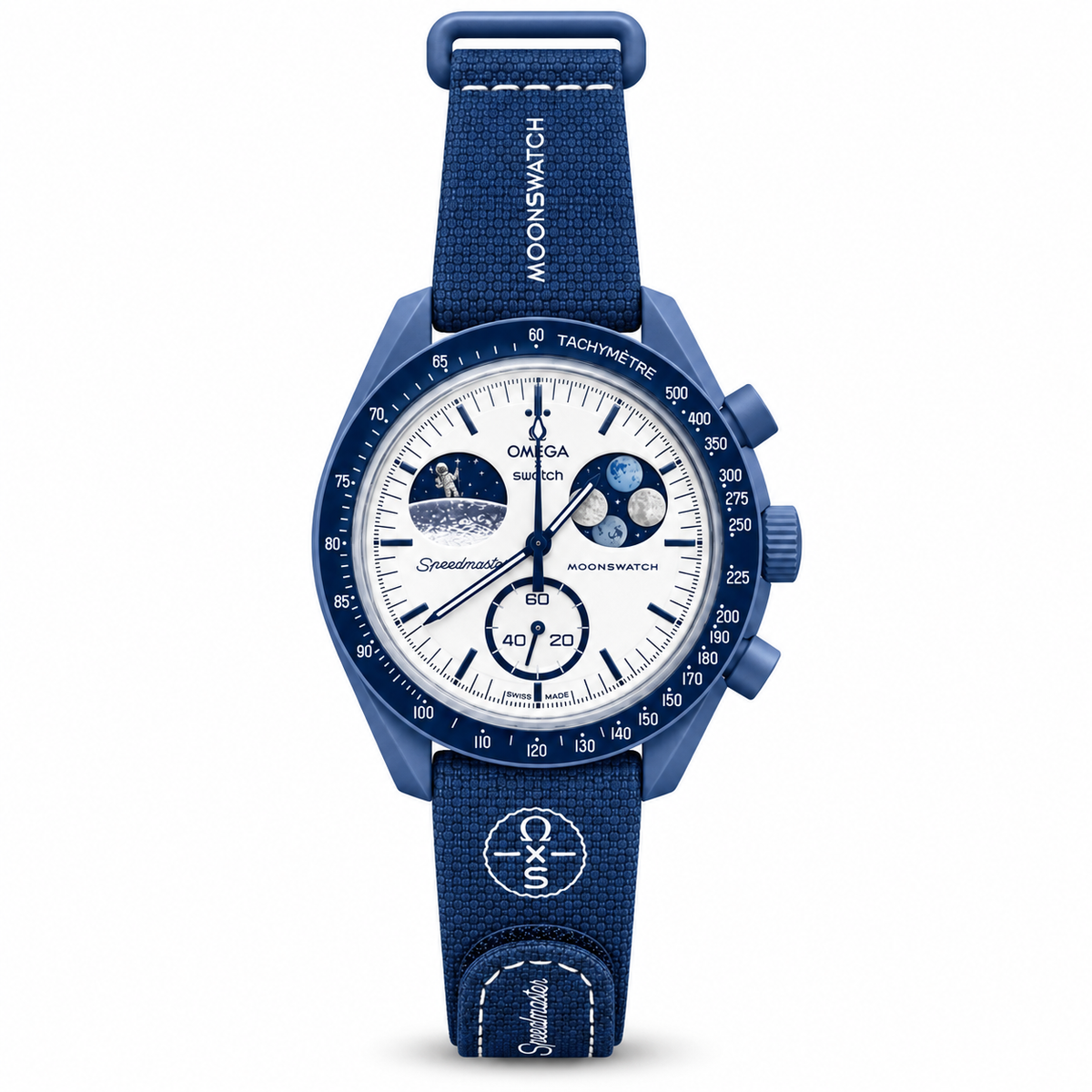 Omega x Swatch Speedmaster MoonSwatch Burgundy Cream