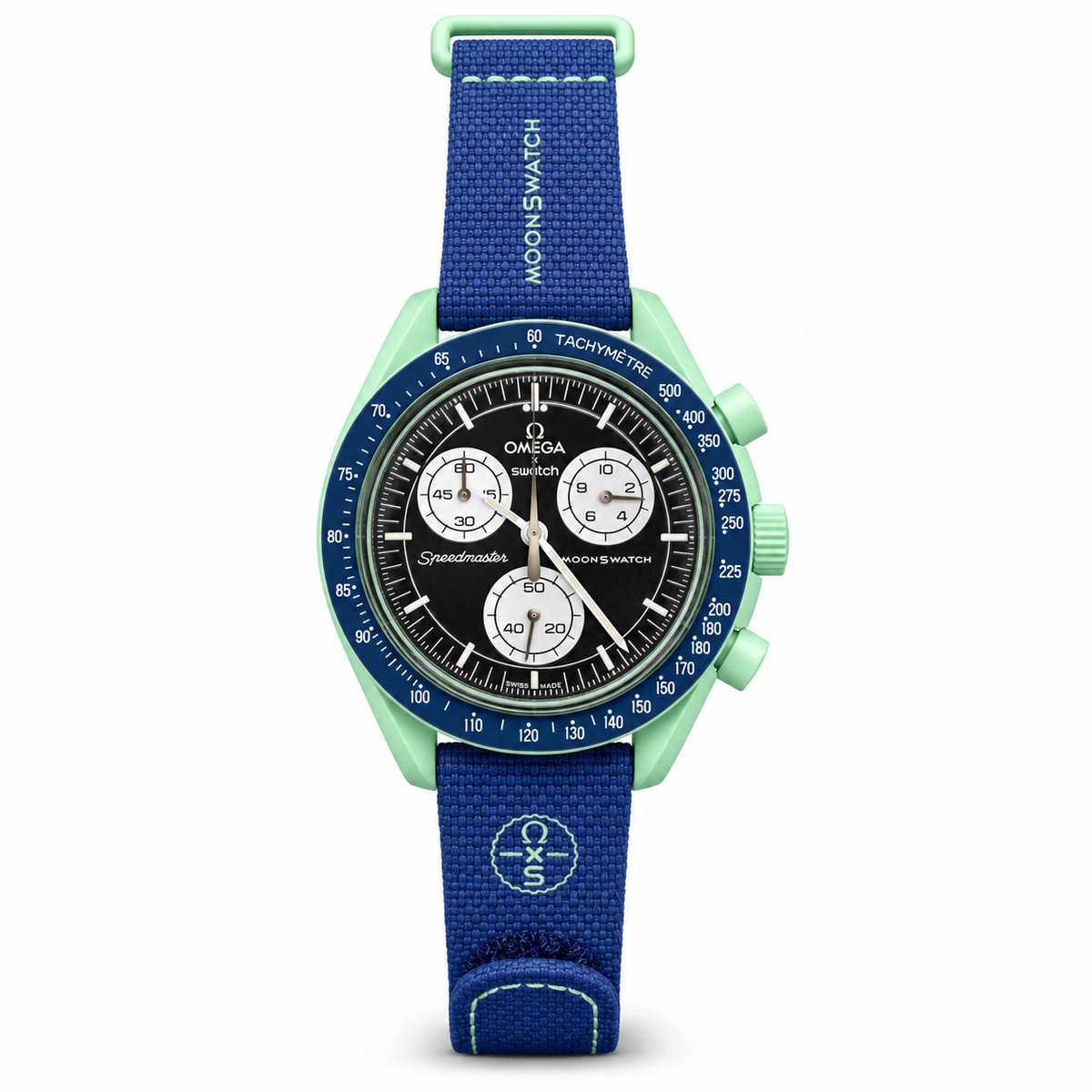 Omega x Swatch Speedmaster MoonSwatch Mission to Neptune Blue
