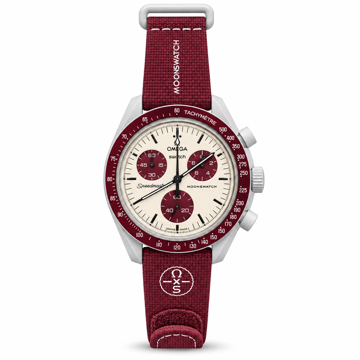Omega x Swatch Speedmaster MoonSwatch Mission to the Moon Grey Cream