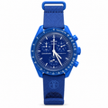 Omega x Swatch Speedmaster MoonSwatch Mission to the Moonphase New Moon Black Yellow