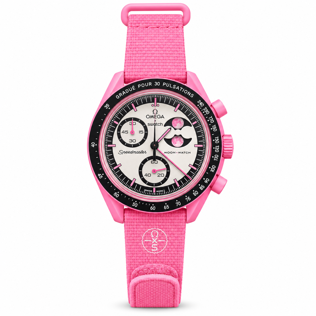 Omega x Swatch Speedmaster MoonSwatch Pink Cream