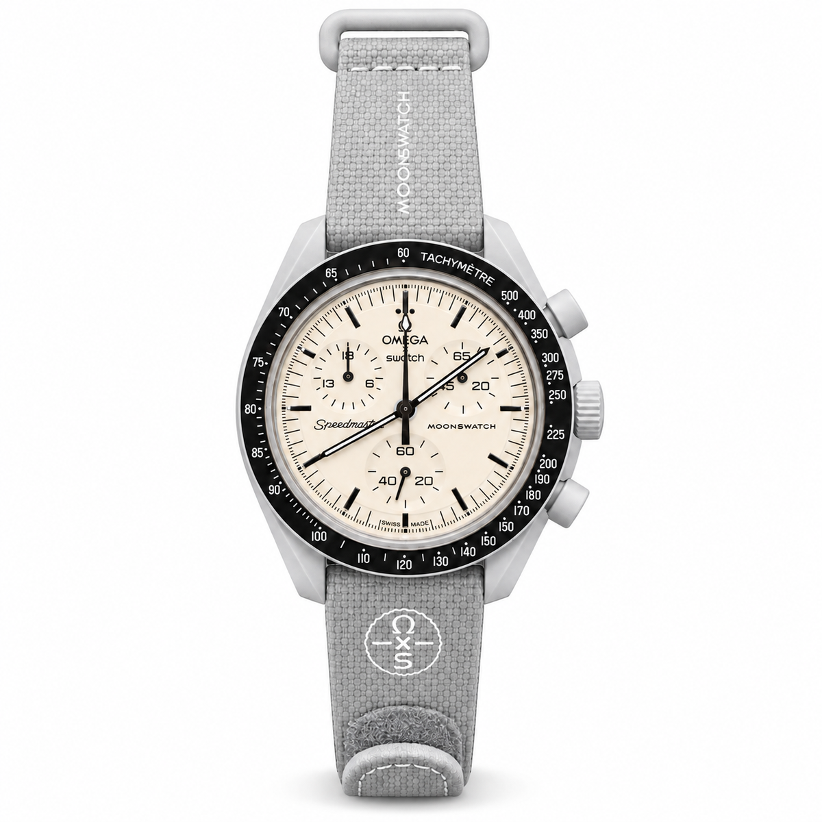 Omega x Swatch Speedmaster MoonSwatch Snoopy Edition Black White