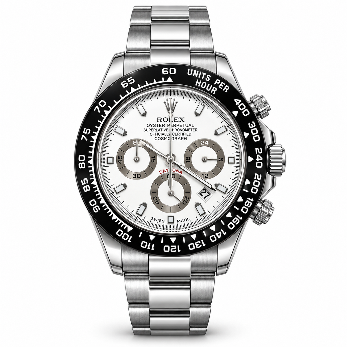 Rolex Cosmograph Daytona Black Dial Oysterflex