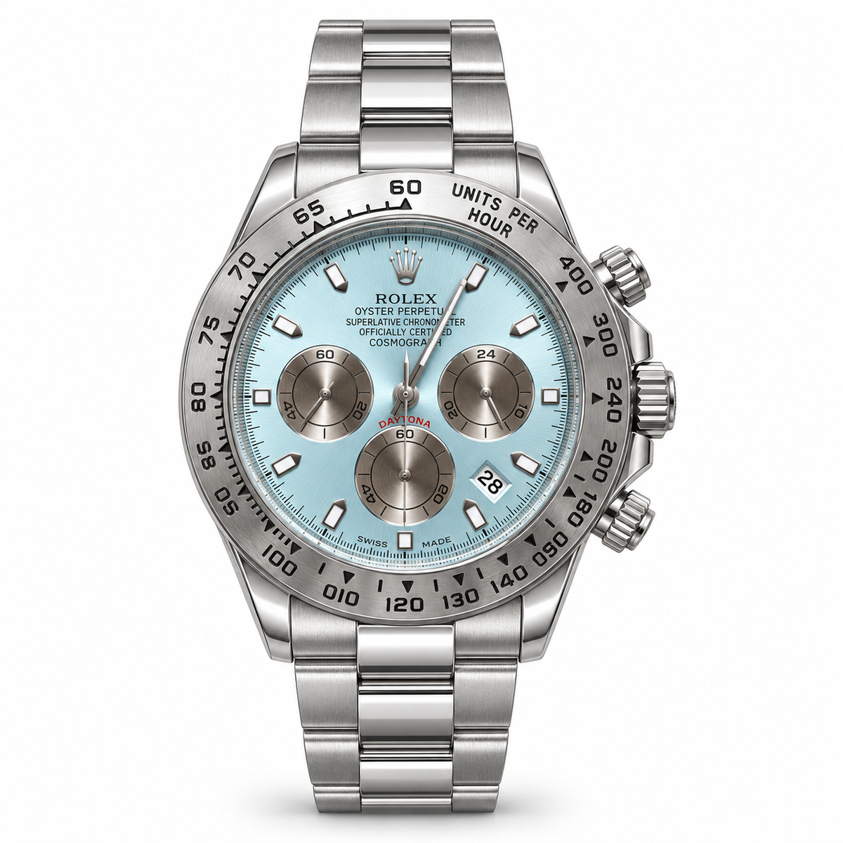 Rolex Cosmograph Daytona Silver Black Dial