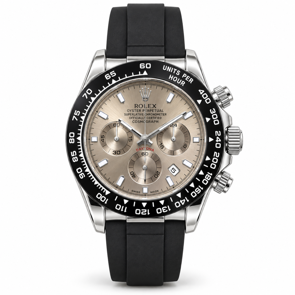 Rolex Cosmograph Daytona White Dial Oysterflex