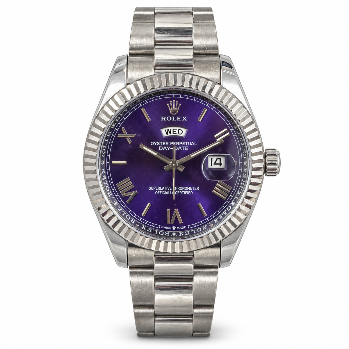 Rolex Datejust Brown Gold Two Tone