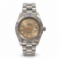 Rolex Datejust Champagne Fluted Bezel (RL-06)