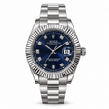 Rolex Datejust Grey Honeycomb Dial Two Tone