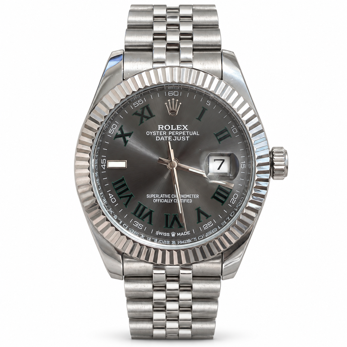 Rolex Day Date Black Silver