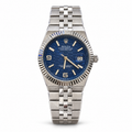 Rolex Land Dweller Chocolate Fluted Bezel
