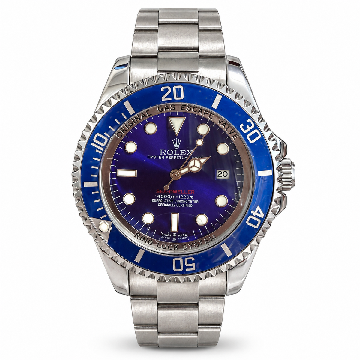 Rolex Submariner Date Two Tone Gold Black